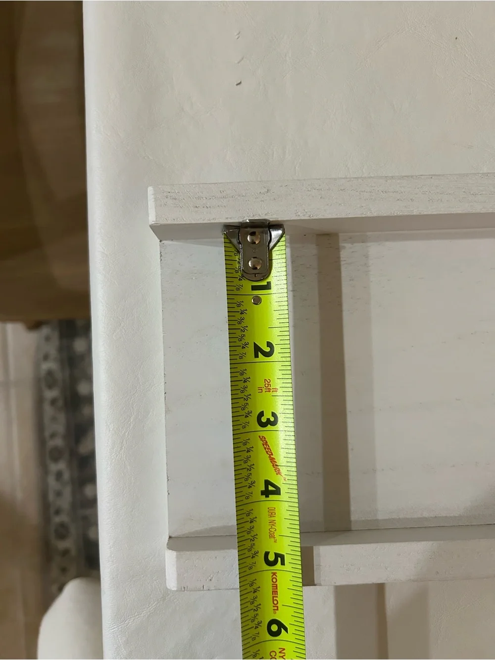 White Wooden Wall Display Shelf